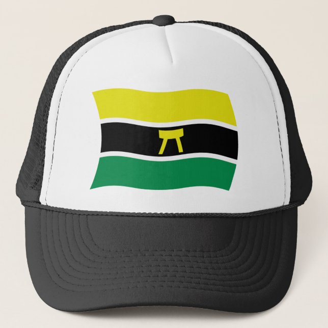 Boné Bandeira do Povo Ashanti Chapéu (Frente)