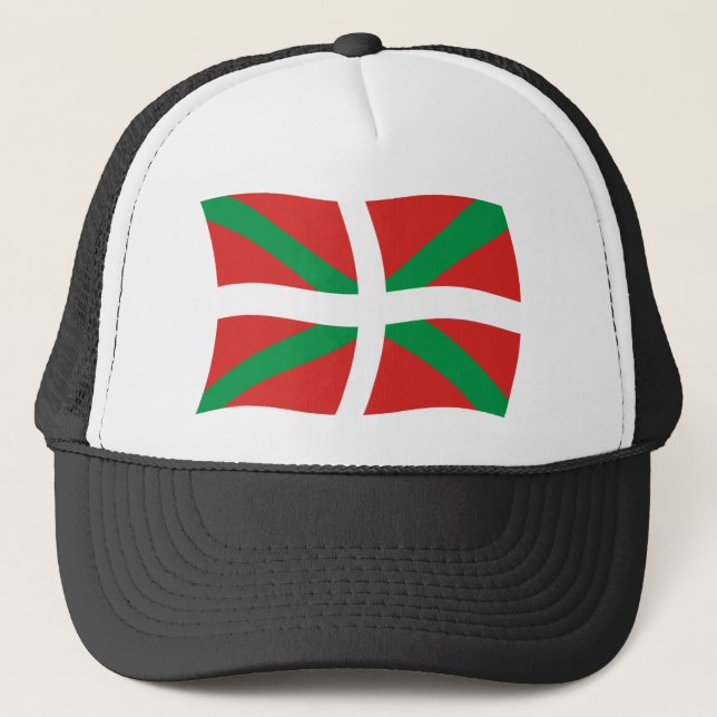 Boné Bandeira do Povo Basco Chapéu (Frente)