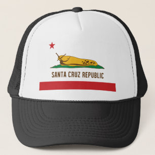 Boné Bandeira do Slug da banana da república de Santa