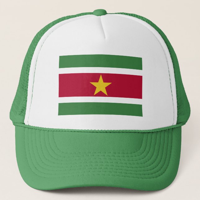 Boné Bandeira do Suriname (Frente)