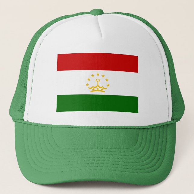 Boné Bandeira do Tajiquistão (Frente)