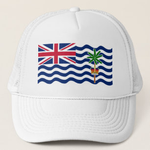 Boné Bandeira do Território Britânico do Oceano Índico
