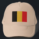 Boné Bandeira do Trucker Hat na Bélgica<br><div class="desc">Bandeira do Trucker Hat na Bélgica</div>