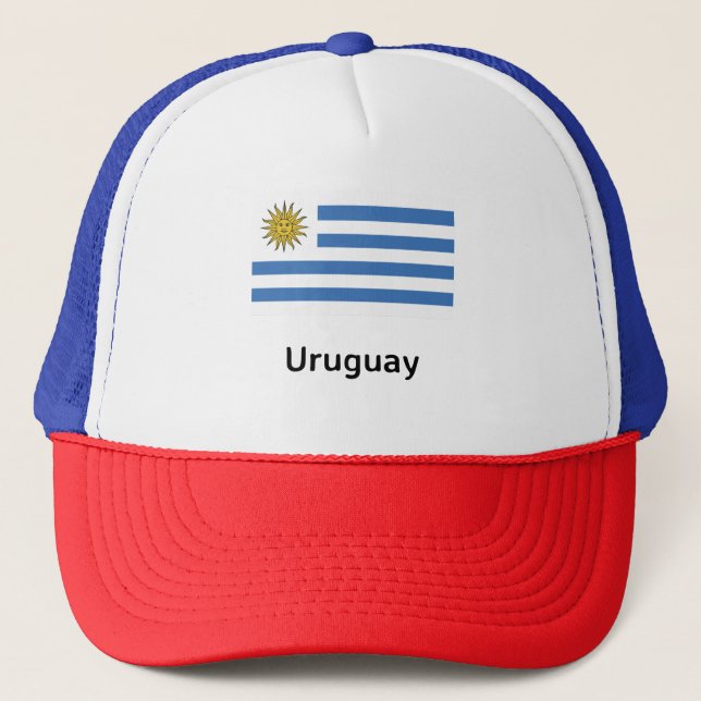 Boné Bandeira do Uruguai (Frente)