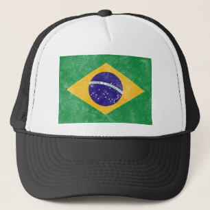 Boné Bandeira do vintage de Brasil