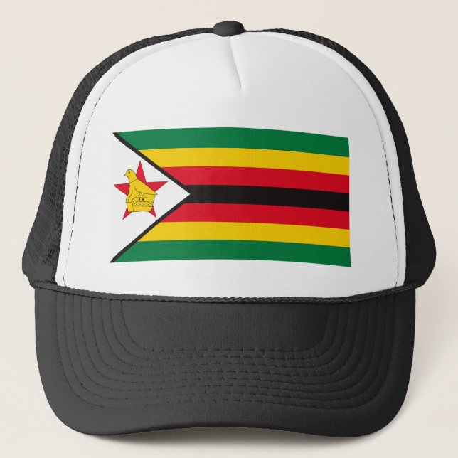 Boné Bandeira do Zimbabué (Frente)