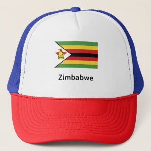 Boné Bandeira do Zimbabué