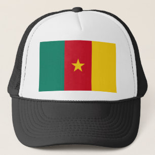 Boné Bandeira dos Camarões
