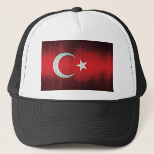 Boné Bandeira Estilizada da Turquia