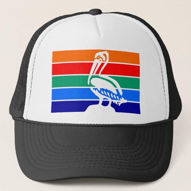 Boné Bandeira Florida América da cidade de St (Frente)