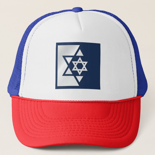 Boné bandeira forte de Israel (Frente)