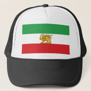 Boné Bandeira Histórica Original do Leão e Sol Iraniano