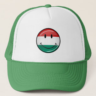 Boné Bandeira húngara de sorriso