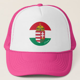 Boné Bandeira húngara, Emblem & Hungria - moda/esporte