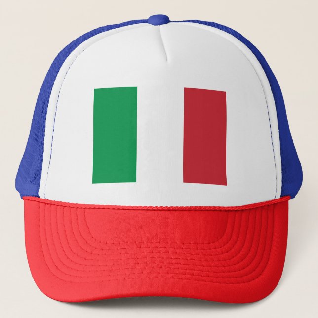 Boné Bandeira italiana - bandeira de Italia - Italia (Frente)