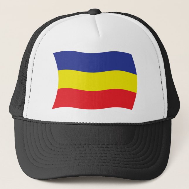 Boné Bandeira Khmer Kampuchea Krom Hat (Frente)