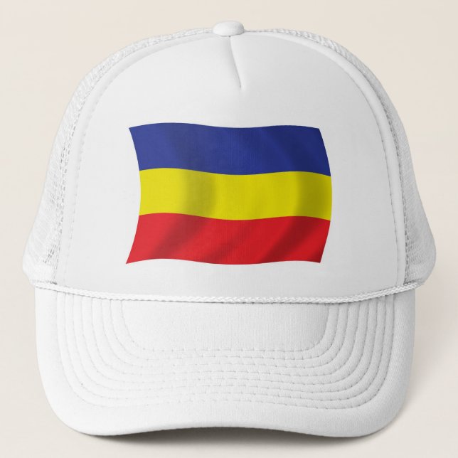 Boné Bandeira Khmer Kampuchea Krom Hat (Frente)