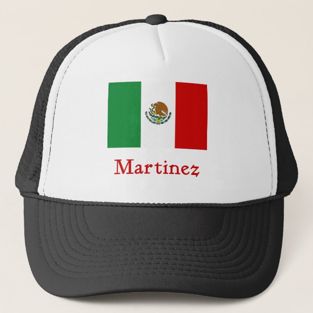 Boné Bandeira mexicana de Marti'nez (Frente)
