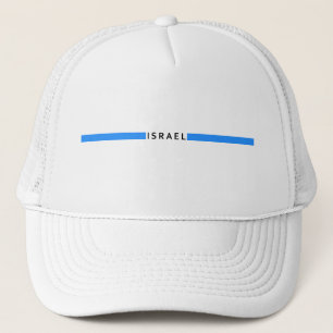 Boné Bandeira minimalista israelita