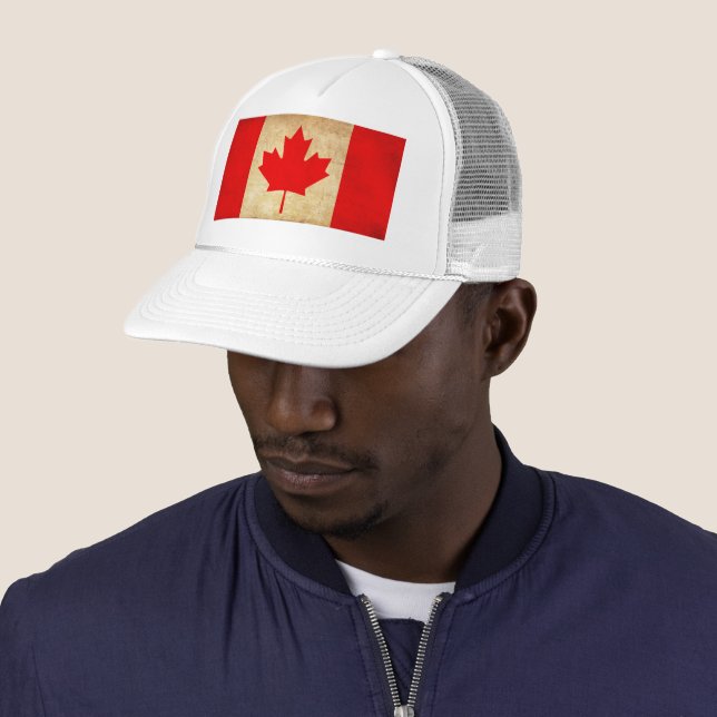Boné Bandeira Nacional Patriótica Original do CANADÁ (In Situ)