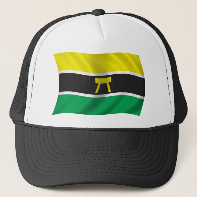 Boné Bandeira ondulada de Ashanti (Frente)