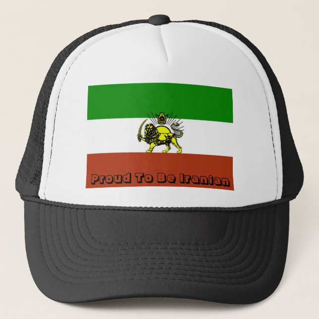 Boné Bandeira, orgulhosa ser iraniano (Frente)