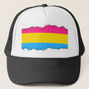 Boné Bandeira Pansexual do orgulho