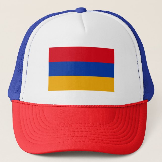 Boné Bandeira Patriótica Armênia (Frente)