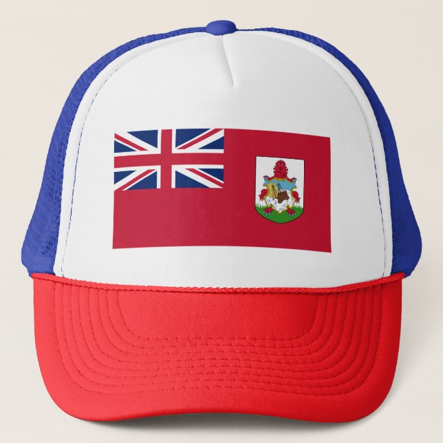 Boné Bandeira Patriótica das Bermudas (Frente)