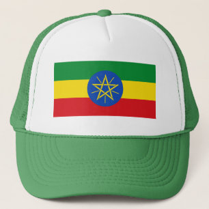Boné Bandeira patriótica de Etiópia