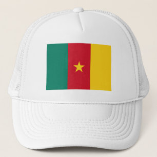 Boné Bandeira Patriótica do Camarões