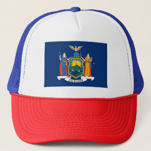 Boné Bandeira Patriótica do Estado de Nova Iorque