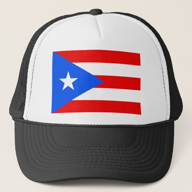 Boné Bandeira Porto Rico (Frente)
