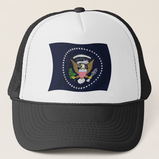 Boné Bandeira Presidencial Americana Hat (Frente)