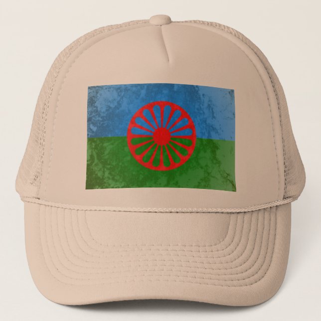 Boné bandeira romani (Frente)