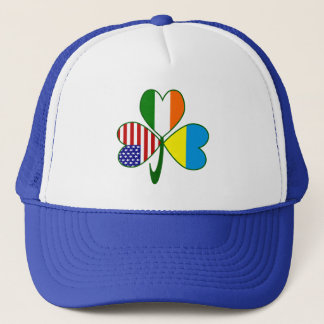 Boné Bandeira Trevo Ucraniana