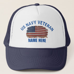 BONÉ BANDEIRA VETERANA AMERICANA DOS EUA PERSONALIZADA