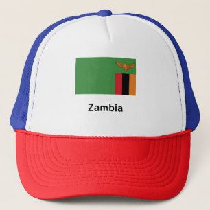 Boné Bandeira Zâmbia
