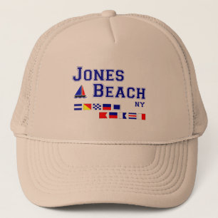 Boné Bandeiras de sinal da praia NY de Jones