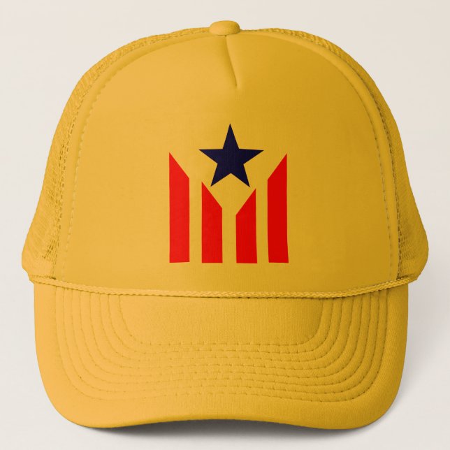 Boné Bandera Estelada Catalana (Frente)
