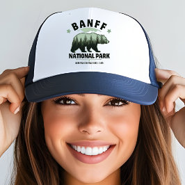 Boné Banff National Park Wildlife – Rustic Bear Design