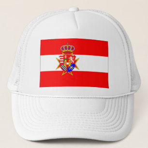 Boné Banner branco vermelho Grão-Ducado da Toscana