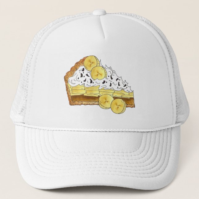 Boné Banoffee Banana Toffee Pie Slice UK British Comida (Frente)