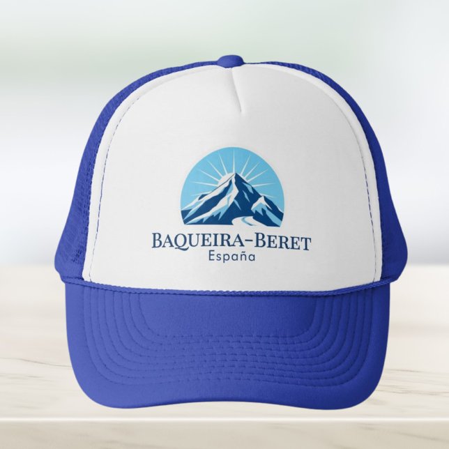 Boné Baqueira-Beret Spain España ski resort Hat (Criador carregado)