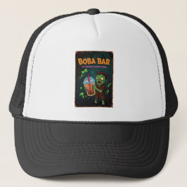 Boné Bar de Boba – A Bebida Favorita dos Mortos-Vivos!