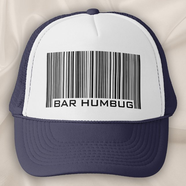 Boné Bar Humbug - Humor Anti Natal Divertido (Criador carregado)