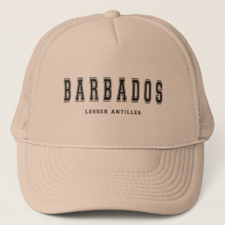 Boné Barbados poucas Antilhas