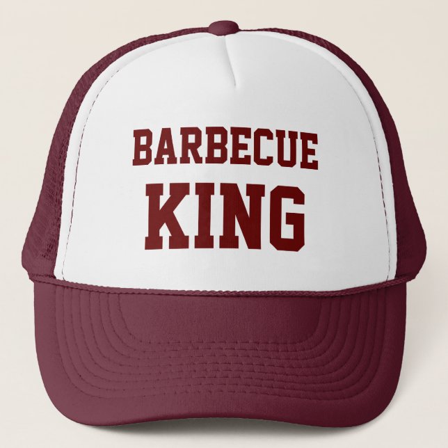 Boné Barbecue King Funny Hat (Frente)