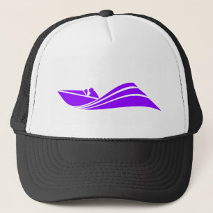 Boné Barco de velocidade violeta roxa
