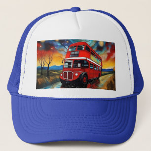 Boné Barramento Vermelho De Decker Duplo Numa Noite Est
